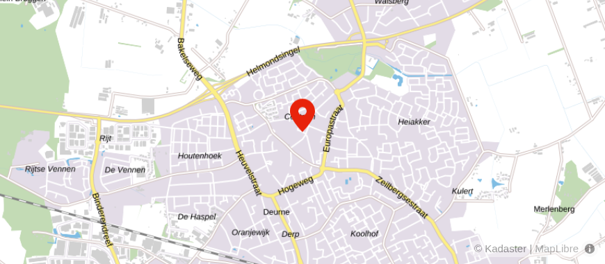 Locatie van Assurantie- en Makelaars Swinkels