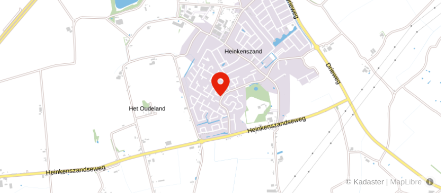Locatie van PG Financieel Advies