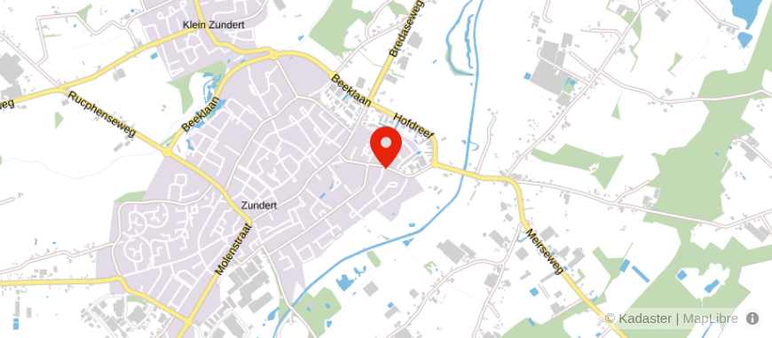 Locatie van Huiskamer Hypotheken Midden West-Brabant