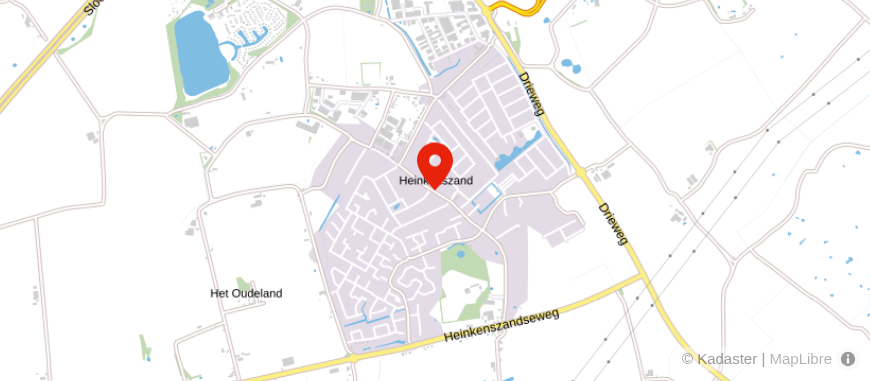 Locatie van R+ Makelaardij