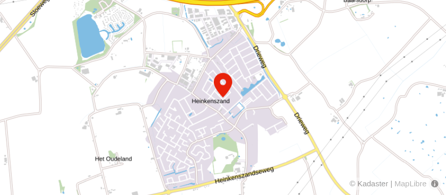 Locatie van Simonse & Geus Accountants - Adviseurs