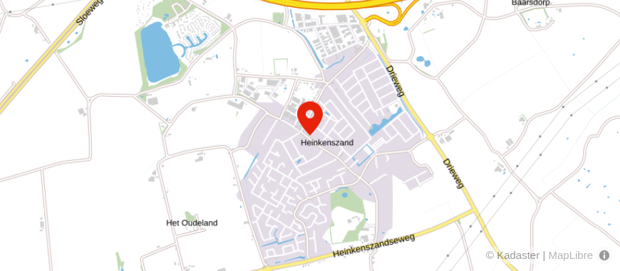 Locatie van Meulpolder Assurantiën