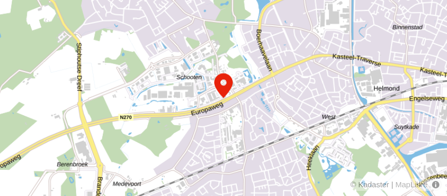 Locatie van Nieuwenhof & Hulsen Belastingadvies