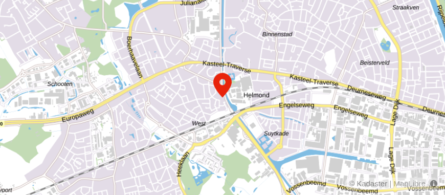 Locatie van Credion Helmond