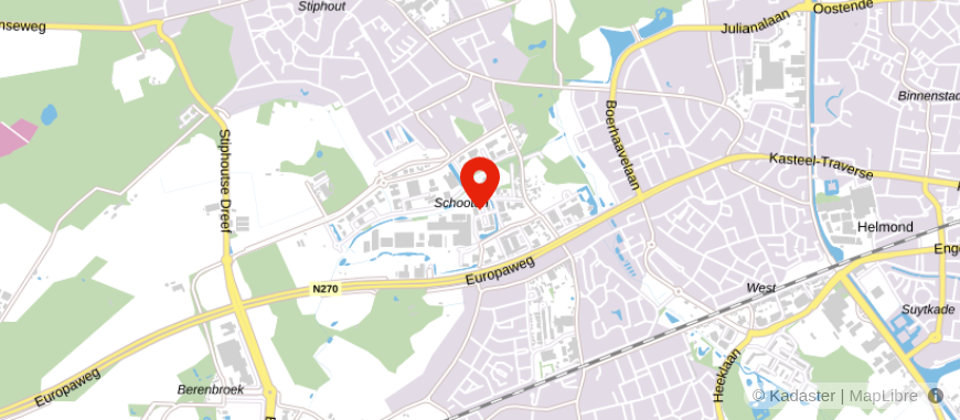 Locatie van RSW accountants + adviseurs