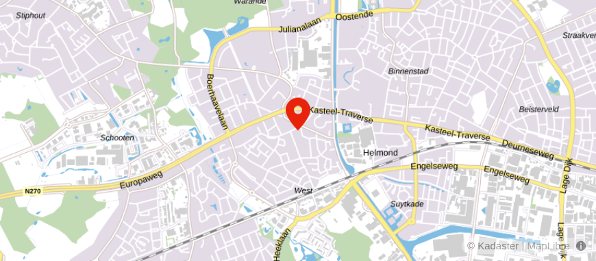 Locatie van Schipperheijn & Partners Helmond