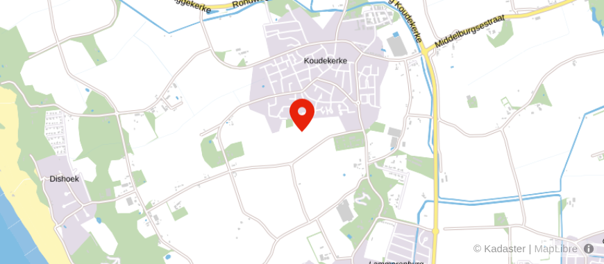 Locatie van Financiële Meesters Koudekerke