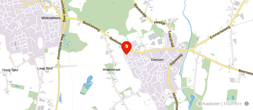 Locatie van Geerts & Van Meeuwen B.V.