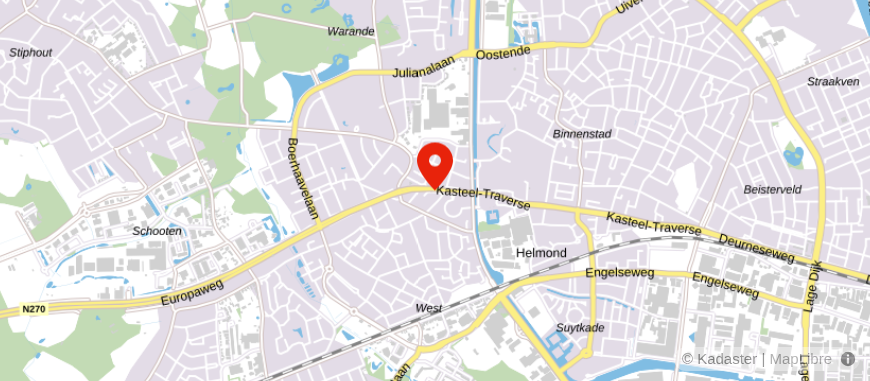 Locatie van Notariskantoor Spoormakers