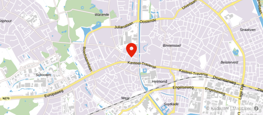 Locatie van Hypotheek Visie Helmond