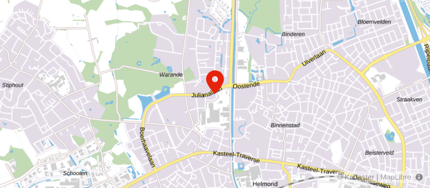 Locatie van Van Pareren Assurantiën