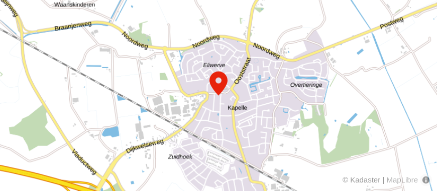 Locatie van Meijling & Sarneel Notaris en Adviseurs