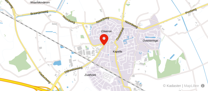 Locatie van Van Gessel WoonwijZ