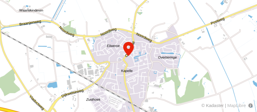 Locatie van Kramer Makelaars