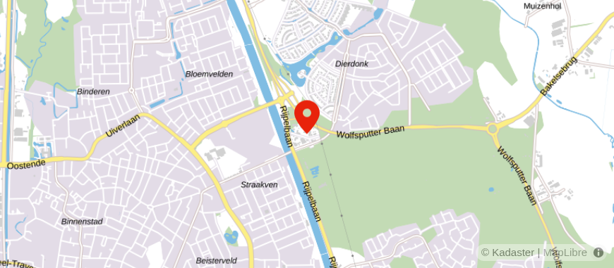 Locatie van Huysveldt Makelaardij