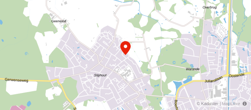 Locatie van Marc de Wit Assurantiën