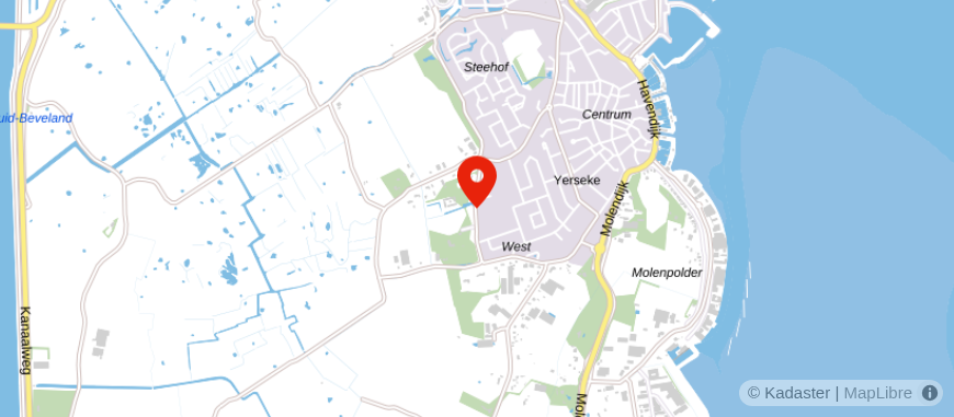 Locatie van Nieuwenhuijse Financiele Dienstverlening