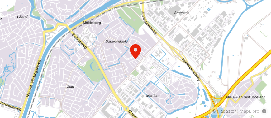 Locatie van Uitvaartverzorging H. Jobse