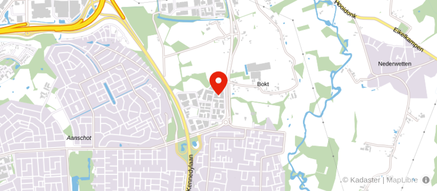 Locatie van AKTIE Notarissen Eindhoven
