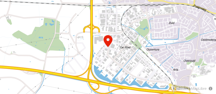 Locatie van Visser & Visser Goes