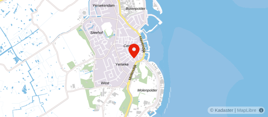 Locatie van Padmos Assurantiën