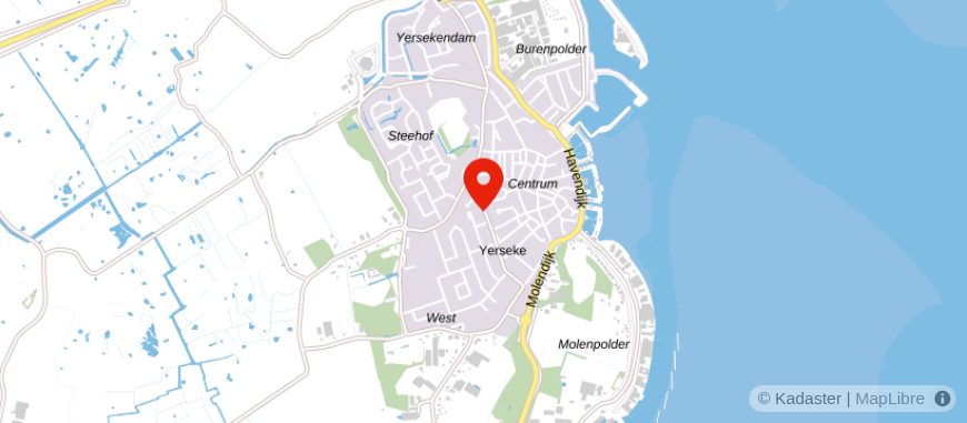 Locatie van 't Zeeuwse Hypotheek Huys
