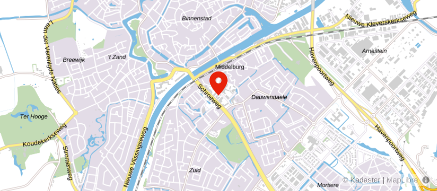 Locatie van Moore DRV - Middelburg