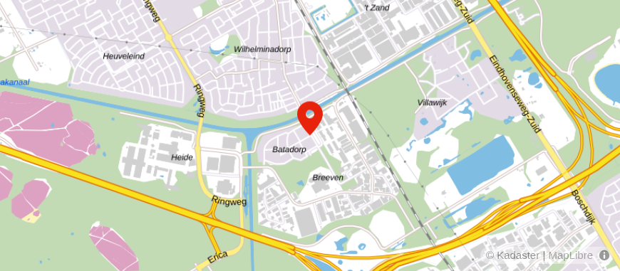 Locatie van Vzeker