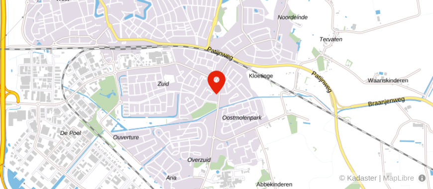 Locatie van Steendijk Makelaar Taxateur