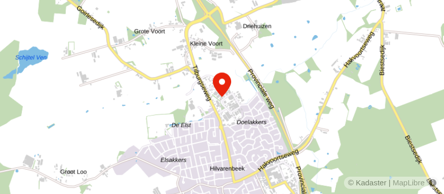 Locatie van Hilverzekerd B.V.