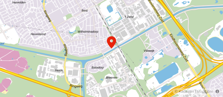 Locatie van Van Haeren Advies