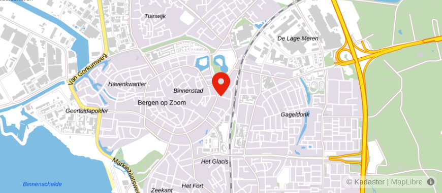 Locatie van Vleugel Hypotheken B.V. 