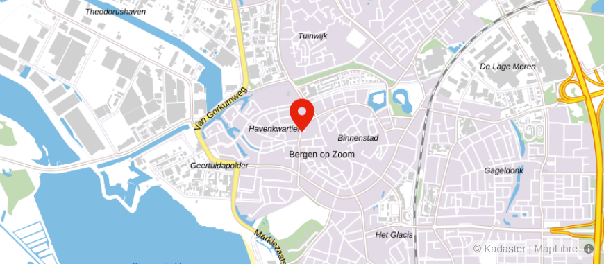 Locatie van Bergs Klasse Advies