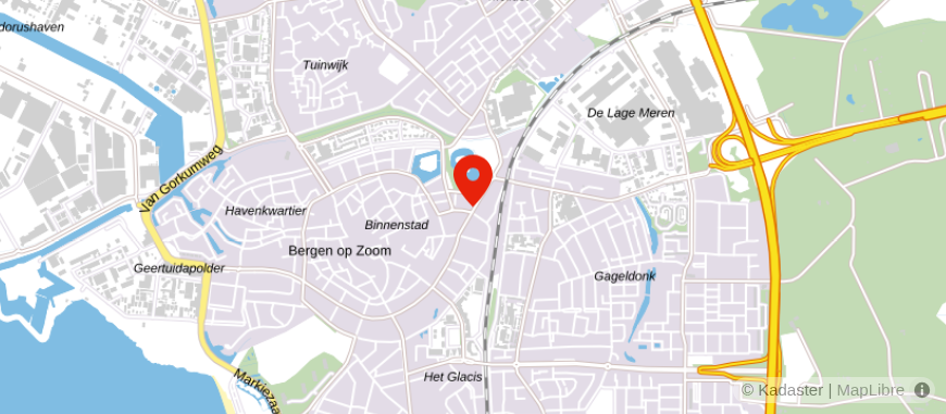 Locatie van MAAT notaris