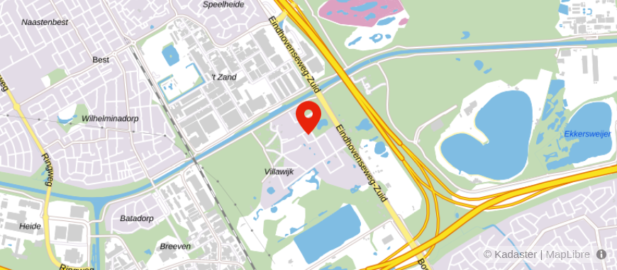 Locatie van Van der Wal Verzekeringen en Hypotheken