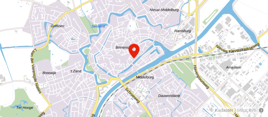 Locatie van KG Adviseurs