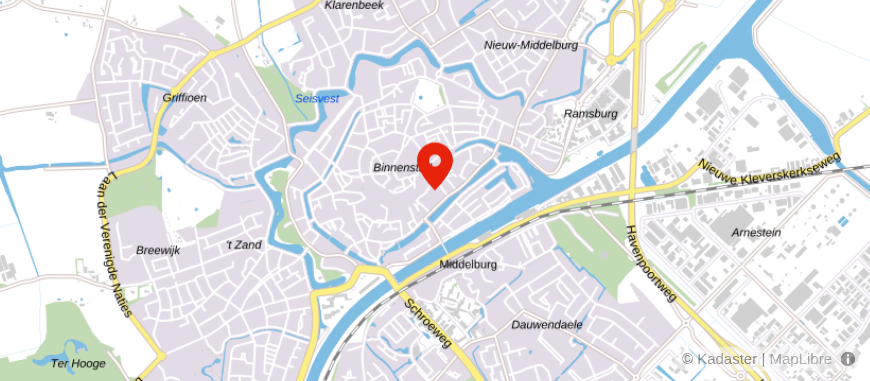 Locatie van Taxatie- & Adviesbureau Geschiere-Josiasse
