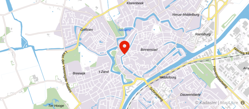 Locatie van Dingemanse makelaars
