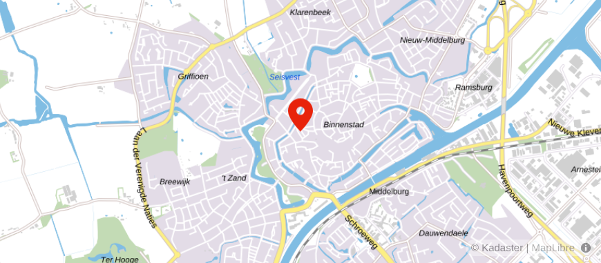 Locatie van Aventurijn Assurantiën