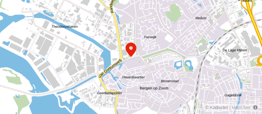 Locatie van Goossens Belastingadviseurs