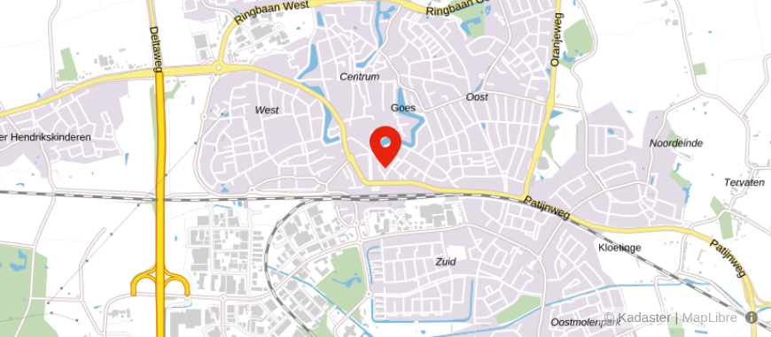 Locatie van Nijsse Assurantiën