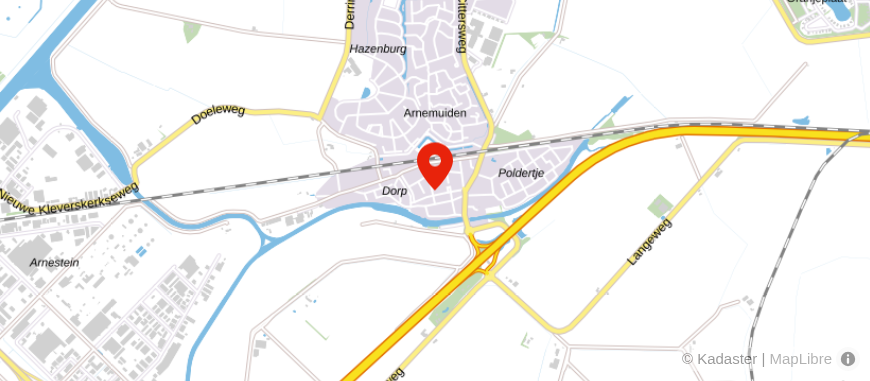 Locatie van Traas Verzekeringen & Hypotheken