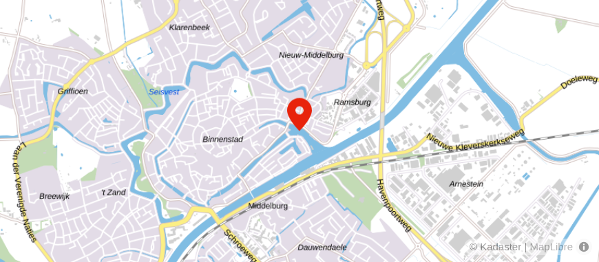 Locatie van Veritas voor alle zekerheid 