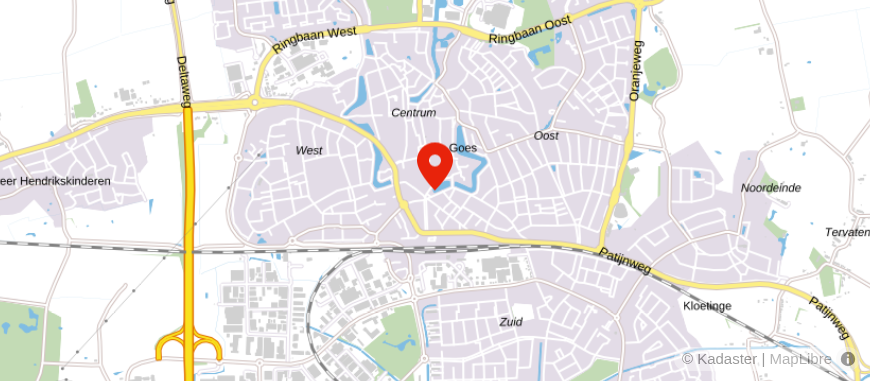 Locatie van Stad & Zeeland NVM Makelaars