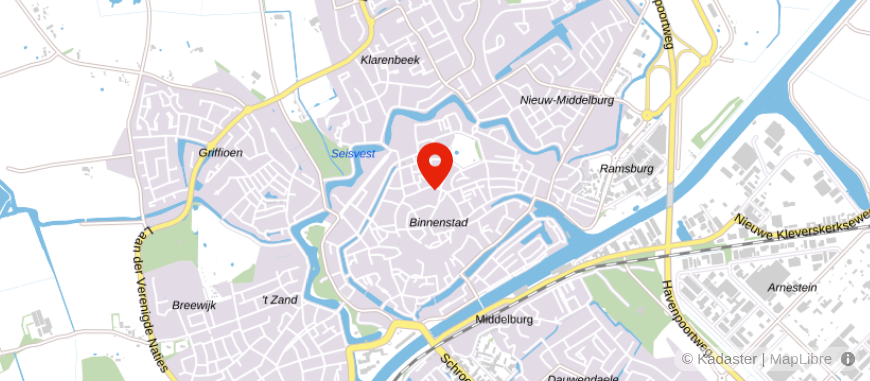 Locatie van De Zeeuwse Alliantie