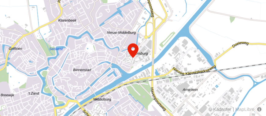Locatie van F&F Hypotheken