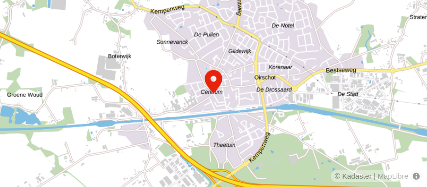 Locatie van Clarté Hypotheken