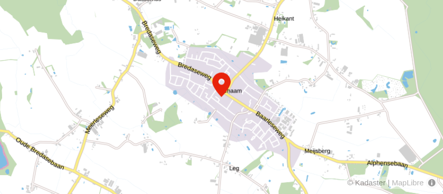 Locatie van Van der Weij Assurantiën