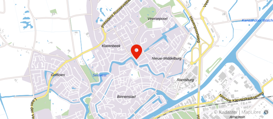 Locatie van Het Financiële Huis
