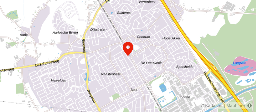 Locatie van Van der Heijden Makelaardij